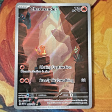Pokémon TCG Charmander 168/165 S&V 151 Illustration Rare Holo 2023 EN picture