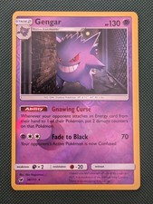 Pokémon TCG Gengar Crimson Invasion 38/111 Reverse Holo Rare picture