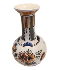 Royal Delft De Koninklijke Porceleyne Fles Vintage Petit Vase Signed Netherlands picture