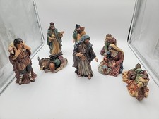 O'Well 10 Piece Large Nativity Figurine Scene Set Collectors Edition Up To 10.5