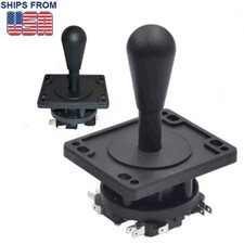 NEW 100% HAPP JOYSTICK COMPETITION 8 WAY BLACK NEW ARCADE MAME JAMMA JOYSTICK picture