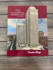 Vintage Canadian Pacific Le Chateau Champlain Montreal Expo 67 Dinner Menu picture
