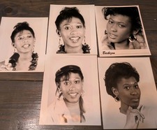 Vtg Lot Young African American Woman 8x10 1980s 90s  Glamour Shot photos  picture