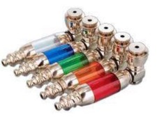 INHALE® ((set of 5 pcs)) High quality acrylic chamber metal pipes picture
