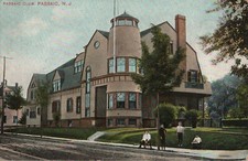 Vintage Postcard 1907 Passaic City Club, Passiac, New Jersey (NJ) picture