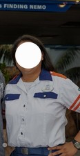 DISNEYLAND SUBMARINE VOYAGE WITH NEMO CAST MEMBER UNIFORM SHIRT RARE  picture