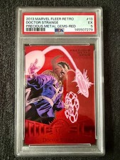2013 MARVEL FLEER RETRO,DOCTOR STRANGE #13 PRECIOUS METAL GEMS RED picture
