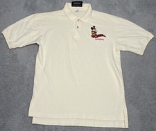 VTG 90s Disney Original Exclusive 40 Years of Adventure Mickey Mouse Polo Shirt picture