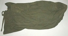 Duffle Bag Okinawa Korea Japan Military Green 1946-1948 Post WWII US  picture