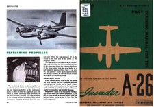 Douglas A-26 A Invader 1945 & 1966 archive rare details 2 PDF manuals historic picture