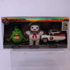 G6 SDCC 2026 Monogram LE Ghostbusters Exclusive 3D Foam Bag Clip Set Slimer picture