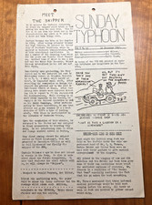 RARE December 16, 1945 Daily Typhoon PCE-886 Banning Pacific WWII George Patton picture