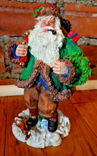1993 Roman Inc Galleria Lucchese 1830 Santa Figurine “Through the Decades” 6.5” picture