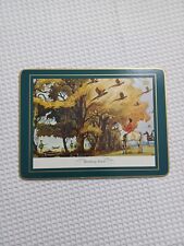 8 Clover Leaf Table Mats With box Norman Thelwell Hunting Scenes Humorous picture