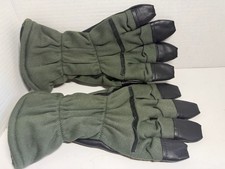 Genuine US Military Intermediate Cold Weather Flyer's Gloves HAU-15/P Sage Green picture