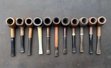 Vintage Estate Pipe Lot 11 Pipes Misc. Brands. For Restoring. USED Lot picture