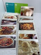 Vintage Better Homes and Gardens Diet Recipe Card Stack 1990 Approx. 120 Cards picture