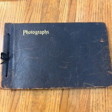 1923-30 Leather Photo Album 100+ Photos Atlantic City Toronto NYC Women Cars picture