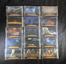 1998 Armageddon Movie Foil Trading Cards - Complete 15 Card Set Sealed - Nestle picture