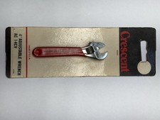 Rare Crescent Tool Co. 4” Adjustable Wrench AC14CV Vintage hanger card MINT NOS picture
