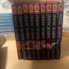 Psychic Academy Manga Series Volumes 1-9 great condition tokyopop vintage manga picture