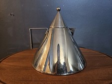 Alessi Il Conico Tea Kettle Aldo Rossi Italy Inox Stainless Steel Postmodern picture