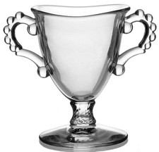 Imperial Glass-Ohio Candlewick Clear Open Sugar Bowl 7612399 picture