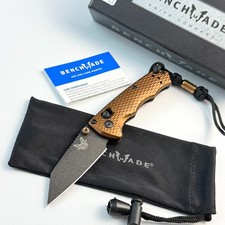 Benchmade Full Immunity 290BK-1 CPM-M4 Flat Dark Earth Aluminum Pocket Knife picture