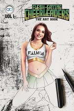 Flesh Eating Cheerleaders From Outerspace Artbook Vol 1 NM UNREAD picture