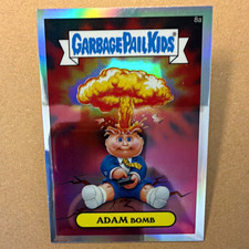 Topps Garbage Pail Kids 2013 Chrome Refractor Adam Bomb 8a Non-Sport Card picture