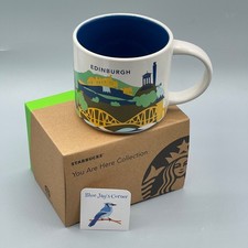 Starbucks Edinburgh Scotland You Are Here YAH Mug 14oz Coffee Cup Gift Box UK picture