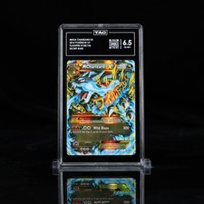 TAG 6.5 - 2014 M Charizard Ex Pokemon XY Flashfire SECRET RARE #108 Gold Border picture