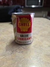 VINTAGE - SHELL VALVE  LUBRICANT  4FL OZ  FULL CAN picture