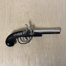 Vintage 1970s Novelty Flintlock Pistol Gun Table Lighter Japan picture