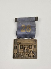 Antique WWI French American Legion Hommes 8 Chevaux Veterans Medal picture