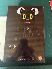 Gary Baseman Blackie The Cat Bearbrick  With Painting (missing Small Cat) picture