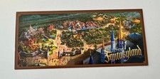D23 2012 Disney Fantasyland Magic Kingdom Concept Art Jumbo Postcard RARE picture