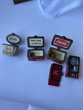 Boyds Bears Coca-Cola Boyds Bears Uncle Bean's Treasure Boxes RARE W/ TRINKET picture
