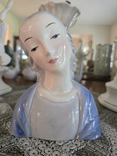 Vintage Goldscheider Porcelain Bust of Virgin Mary Madonna 6