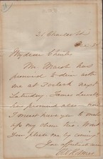 OLIVER WENDELL HOLMES SR. - AUTOGRAPH LETTER SIGNED 12/30 picture