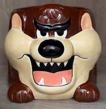 RARE Vintage 1989 Applause Tazmanian Devil Clark Griswold Christmas Mug picture