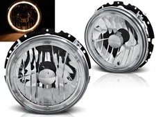 headlights for VW GOLF 1 1974 1975 1976-1983 angel eyes chrome OUTER chrome LHD picture