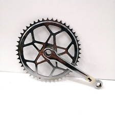 VINTAGE 1950'S/60'S  BICYCLE CHAINWHEEL 46T NEW OLD STOCKCRANK (3) picture