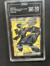 Zekrom EX  Pokemon Black Bolt Ultra Rare TAG 10 PSA #158/086 picture