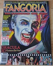 Fangoria Magazine Issue 135 November Dracula Dario Argento Illustrated 3D picture