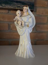 Extremely Rare 1949 Florence Ceramic Madonna and Child Pleas Read Description picture
