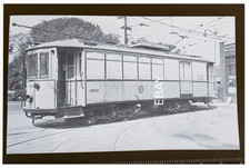UER #1512 Ex P&D Broad St Car House Providence RI Trolley Photo Negative picture
