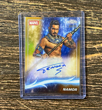 Topps 2025 Marvel Studios Chrome Namor Tenoch Huerta Mejia Auto GOLD /50🔥📈 picture