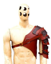 Halloween Costume Leather Armor Pouldron Dragon Shoulder Larp Cosplay Costume picture