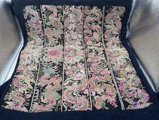 Embroidered Textile Sampler Antique or Vintage East Asian, unique, rare picture